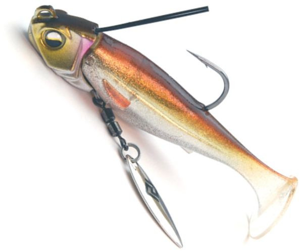 Swimbait Raid Head Swimmer Libero, 6cm, 7g, 006 Stain Wakasagi, 2+2buc/plic