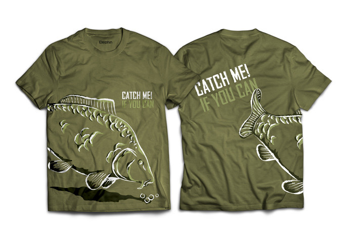 Tricou Delphin Catch Me Kapor, Green (Marime: XXXL)