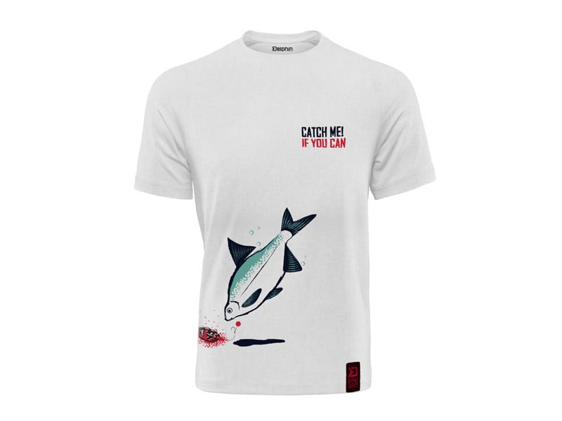 Tricou Delphin Catch Me! Platica (Marime: 4XL) - 1 | YEO