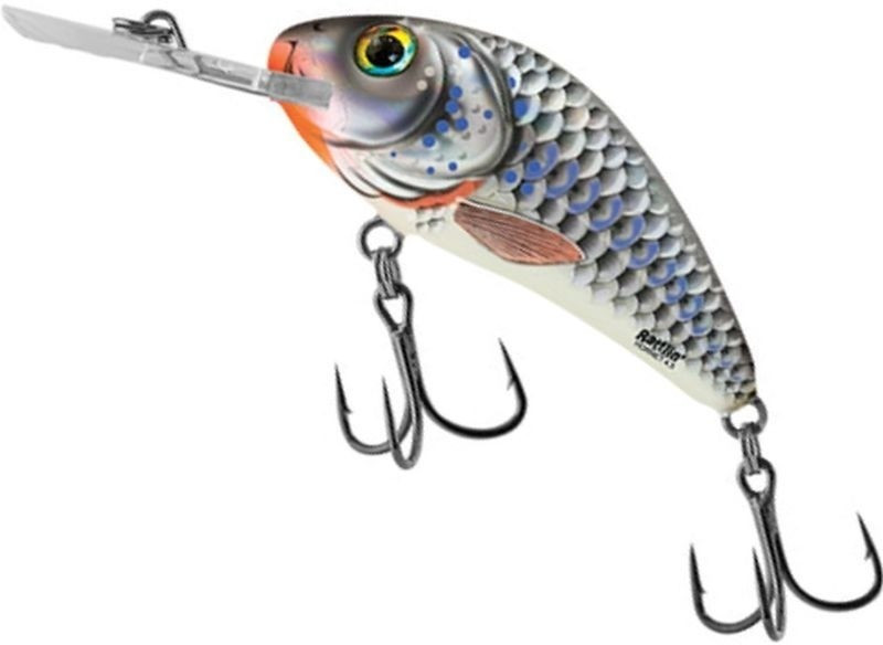 Vobler Salmo Rattlin Hornet H6.5F, culoare SHS, 6.5cm, 20g