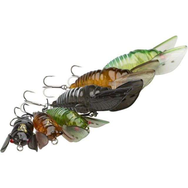 Vobler Savage Gear Cicada 3D, culoare Black, 3.3cm, 3.5g - 1 | YEO