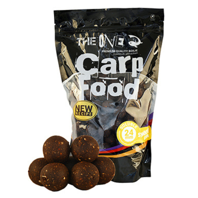 Boilies Solubil The One Carp Food Soluble Boilie, 24mm, 1kg (Aroma: Sweetcorn)