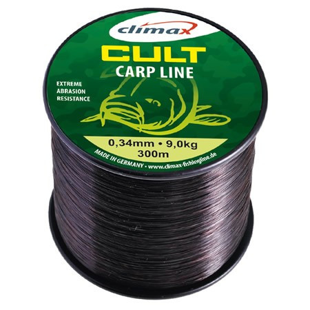 Fir Climax Cult Carp, negru, 300m (Diametru fir: 0.25 mm)