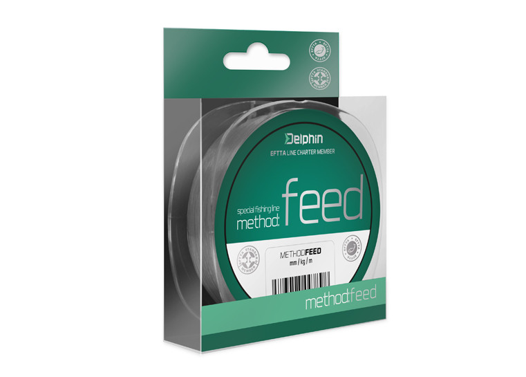 Fir Monofilament Delphin Method Feed, Gri, 500m (Diametru fir: 0.18 mm)