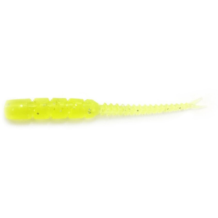 Grub Mustad Aji Bachi, UV Clear Chartreuse, 5cm, 15buc/plic