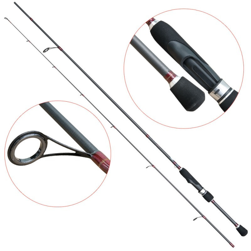 Lanseta Baracuda Vow 1802 Carbon, 1.8m, 2-7g, 2 tronsoane - 1 | YEO