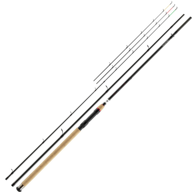 Lanseta Daiwa Ninja X Method Feeder, 3.60m, 80g, 3+3 tronsoane