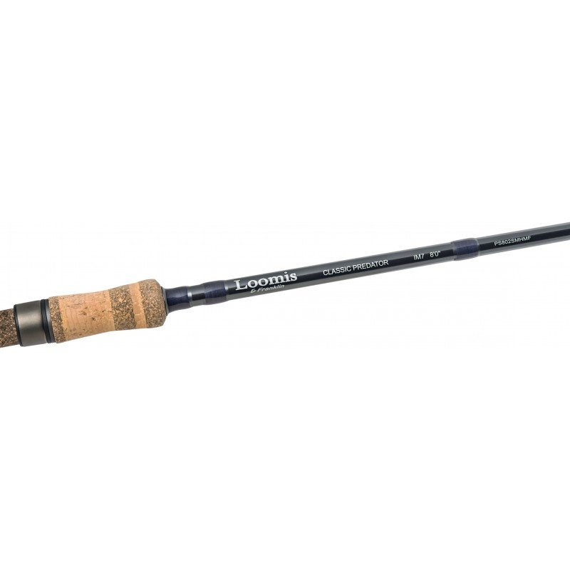 Lanseta Rapture Loomis & Franklin Classic Predator, 2.43m, 14-42g, 2 tronsoane - 2 | YEO