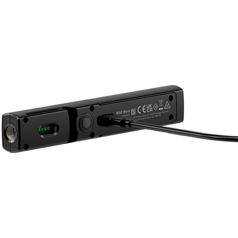 Lanterna Ledlanser W4R Work Black, 220lm, usb - 2 | YEO