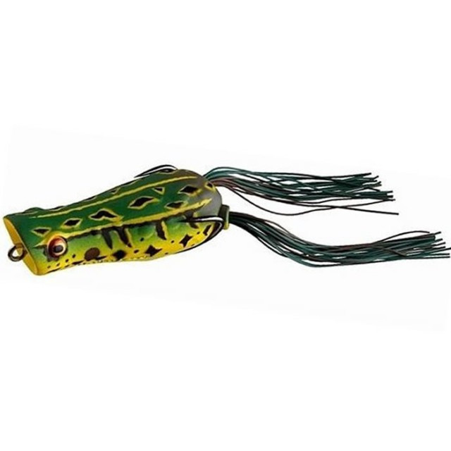 Naluca broscuta Soft D-Popper verde 6,5cm Daiwa