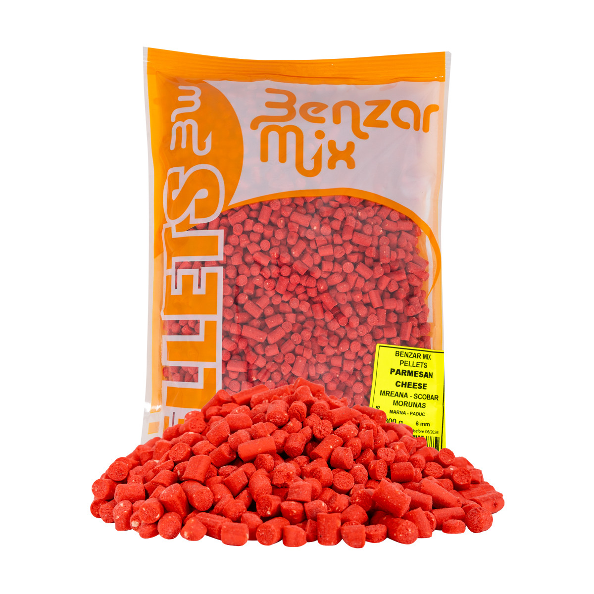 Pelete Benzar Mix Parmezan 800gr (Diametru pelete: 3.5mm)