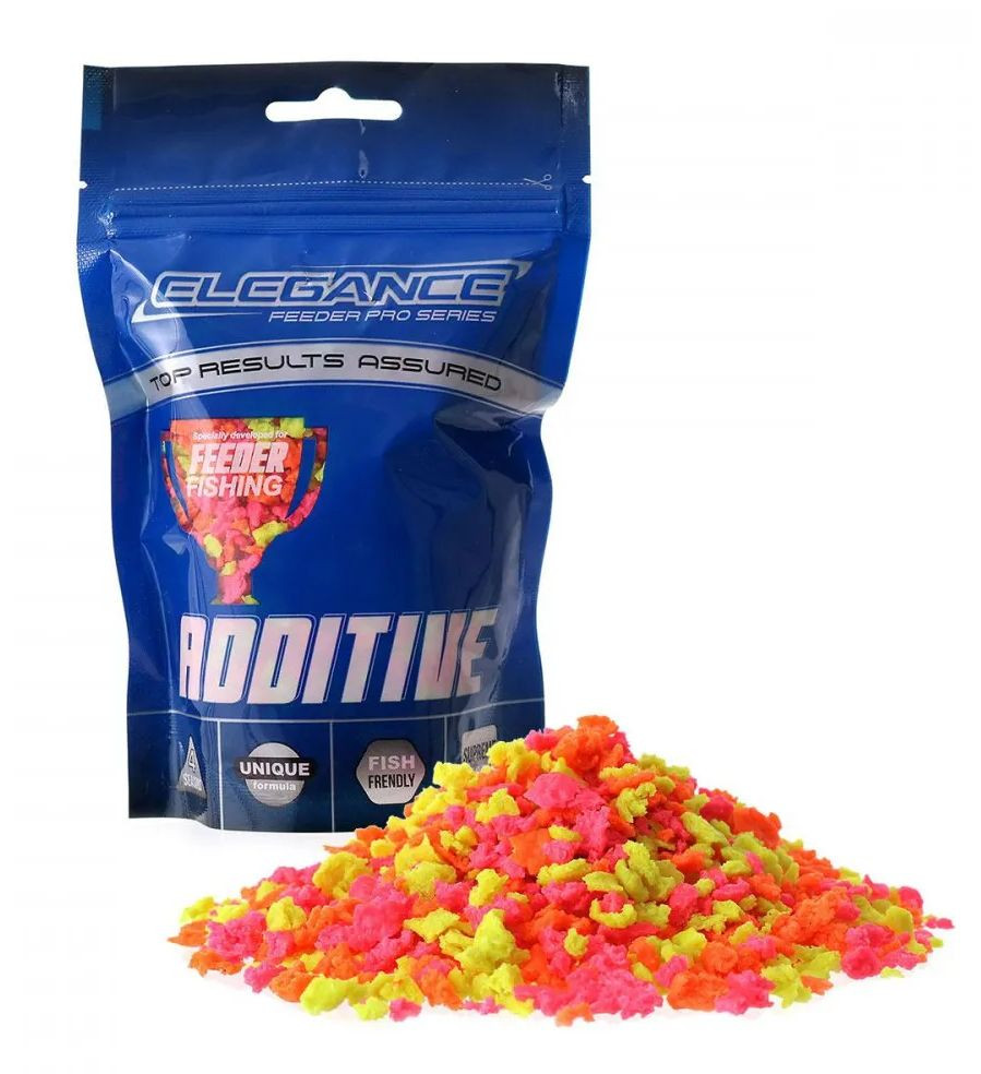 Pelete Formax Elegance Additive Sinking Crumbs, 150g (Aroma: Natural Fluo Yellow-White) - 1 | YEO