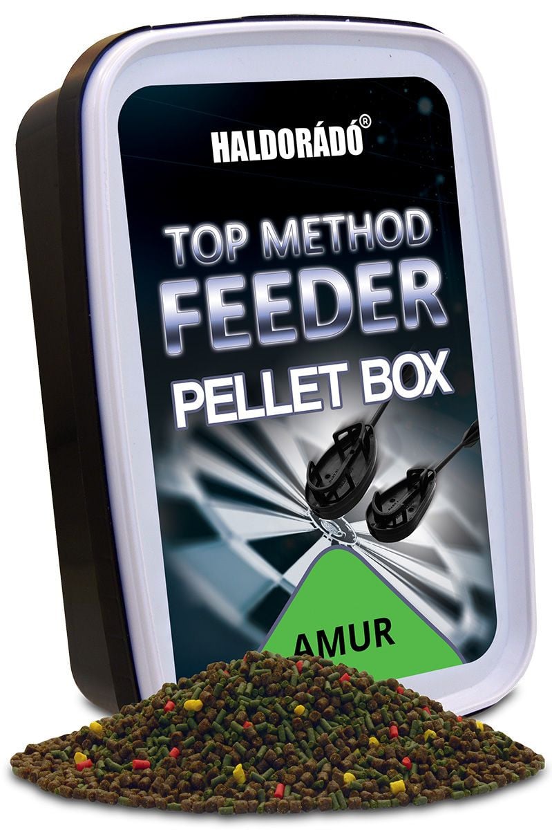 Pelete Haldorado Top Method Feeder Pellet, 1-2mm, 400g (Aroma: Caras) - 1 | YEO