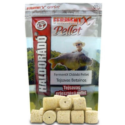 Pelete solubile Haldorado FermentX, 80g, 12mm (Aroma: N-Butyric + Crap Mare) - 1 | YEO