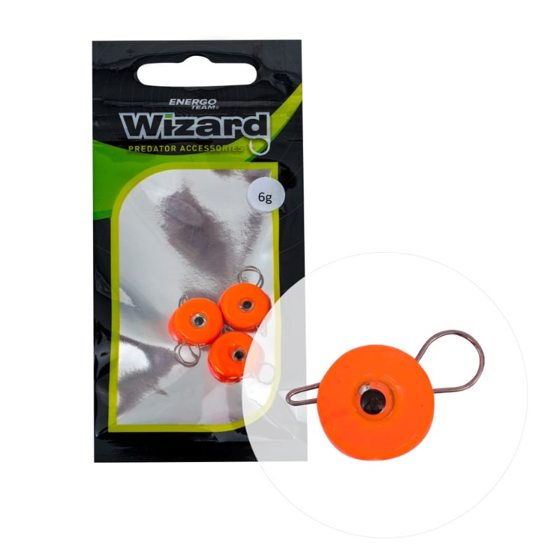 Plumb Wizard MXT Pro Cheburashka, Orange, 3buc/plic (Greutate plumb: 10g)