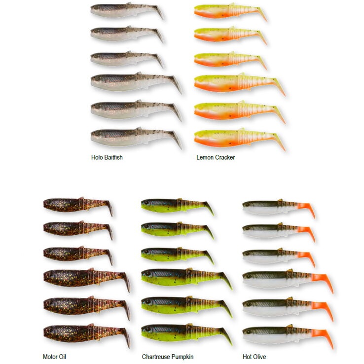 Set Naluci Savage Gear Cannibal 6.8cm/8cm (Model M), Mixed Colors, 36buc/set - 1 | YEO