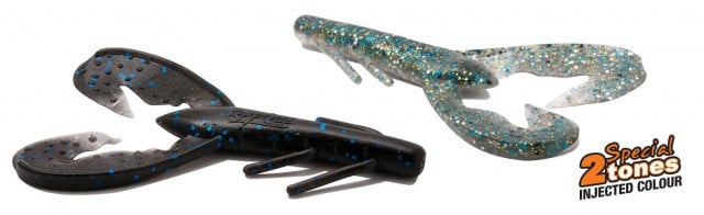 Shad Crazy Craw Black Blue 9cm, 8buc/plic Rapture - 2 | YEO