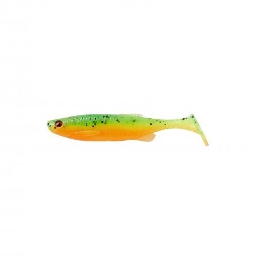 Shad Savage Gear Fat Minnow T-Tail, culoare Firecracker, 13cm, 5buc/plic