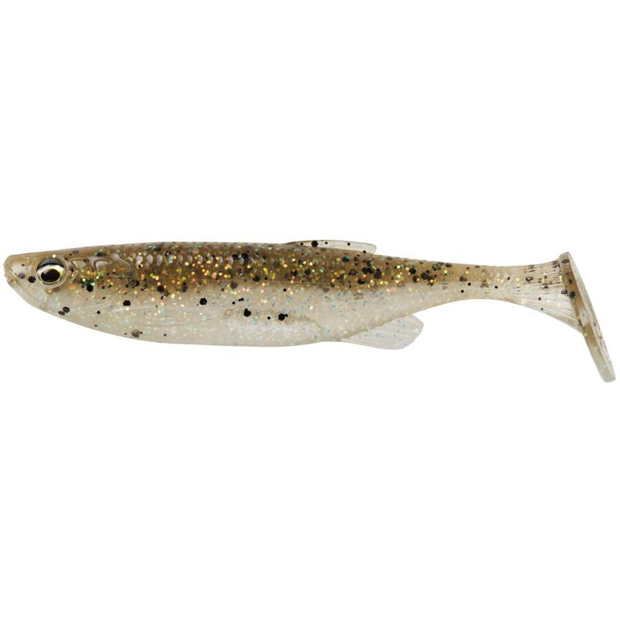 Shad Savage Gear Fat Minnow T-Tail, culoare Holo Baitfish, 10.5cm, 5buc/plic