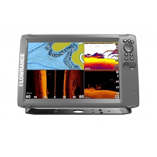 Sonar Lowrance Hook2-5 TripleShot Transducer + Chartplotter +