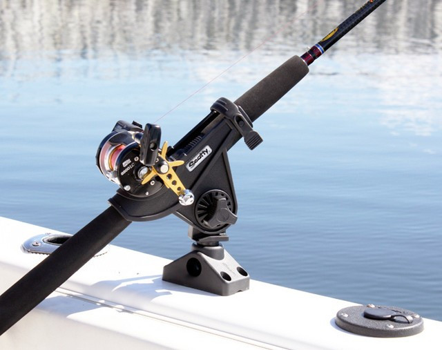 Suport lanseta spinning sau baitcasting cu sitem de montare side/deck mount - 3 | YEO
