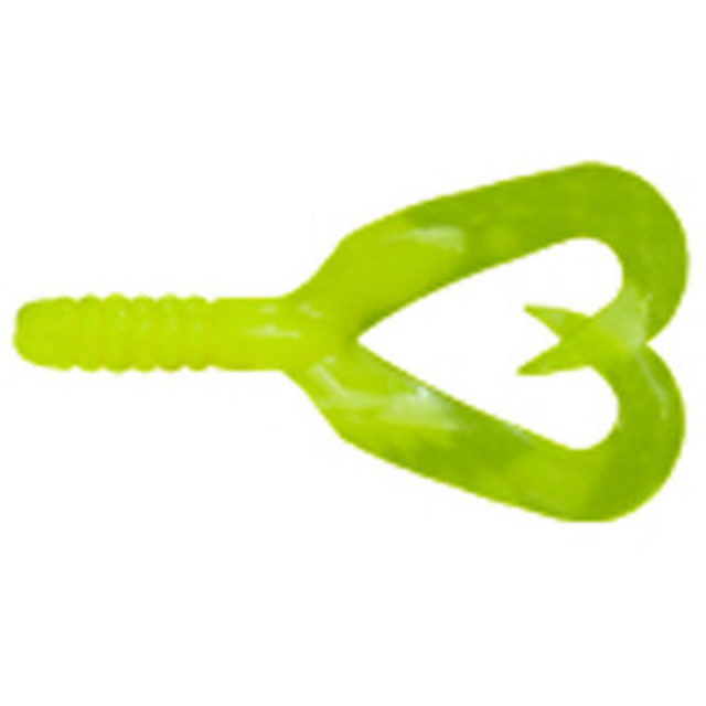 Twister Mann\'s Twintail, Chartreuse, 4cm, 8buc