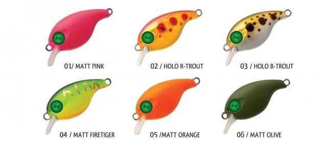 Vobler Chibi Crank Mat Orange Floating 2.8cm 1.8g Rapture - 1 | YEO