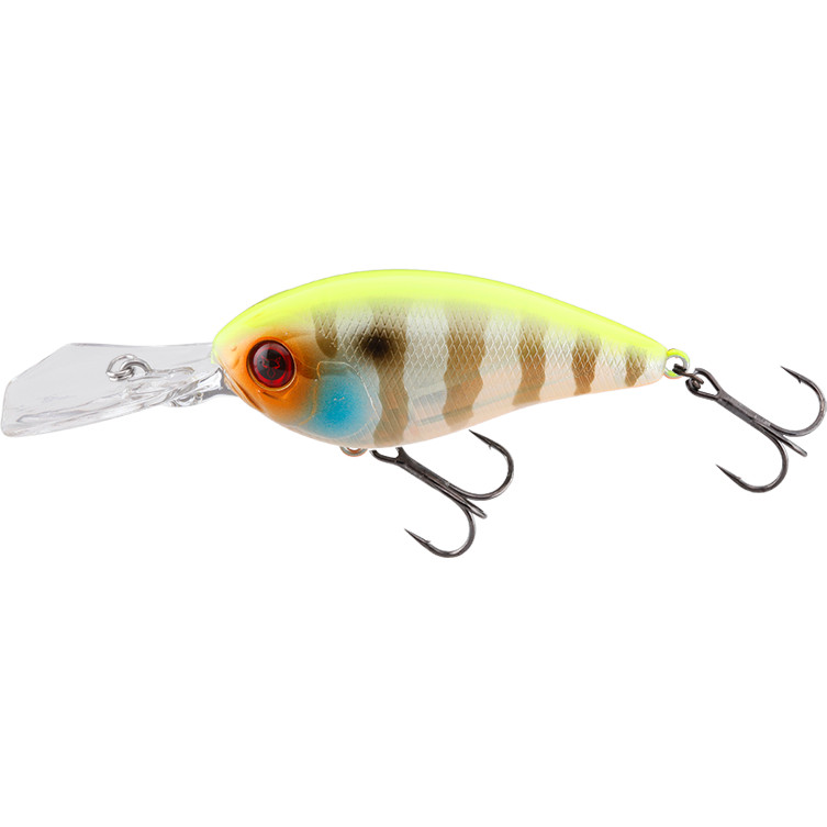 Vobler Jackall Digle2+, culoare Chartreuse Back Blue Gill, 6.2cm, 14.3g