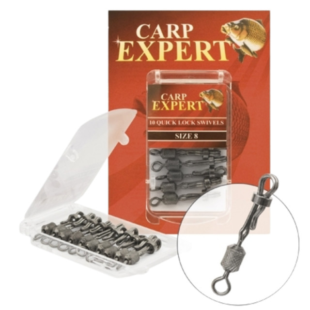 Agrafe Carp Expert Quick Lock Swivel