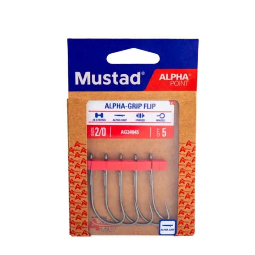 Carlig Mustad Alpha Grip Ochi Titan, 5buc/plic (Marime Carlige: Nr. 2/0) - 2 | YEO