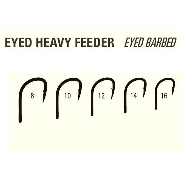 Carlig Mustad Eyed Heavy Feeder MU14, 10buc (Marime Carlige: Nr. 12) - 1 | YEO