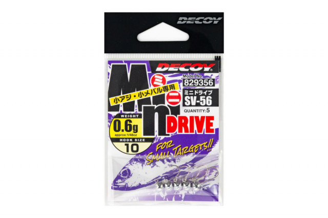 Carlige Decoy Jig Sv-56 Mini Drive, Nr. 10 (Marime Carlige: Nr. 10, Greutate jig: 0.3 g)