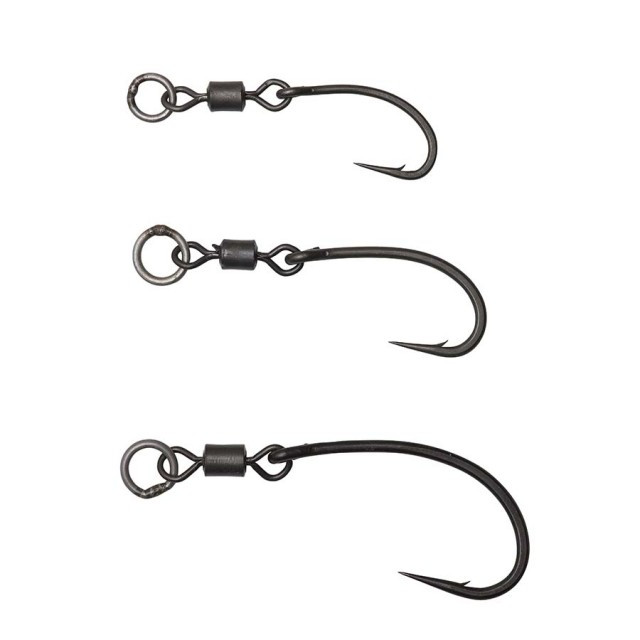 Prologic Carlige Swivel Hooks Long Shank, 5buc…