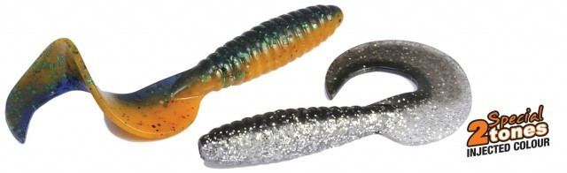 Naluca Fun Tail Grub Green Lime 85mm, 10buc/plic Rapture - 2 | YEO