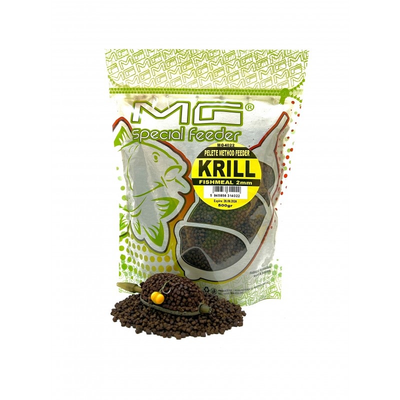 Pelete Feeder MG Carp, 2mm, 500g (Aroma: M-Betain) - 1 | YEO