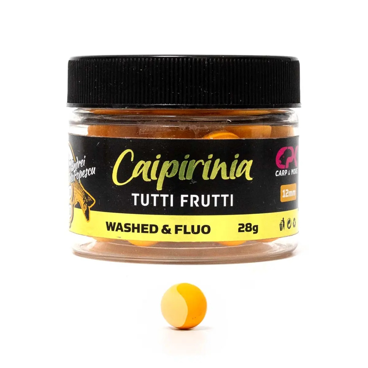 Pop-Up CPK Golden Range Washed & Fluo, 12mm, 28g (Aroma: Pina Colada (Fruit Mix)) - 4 | YEO