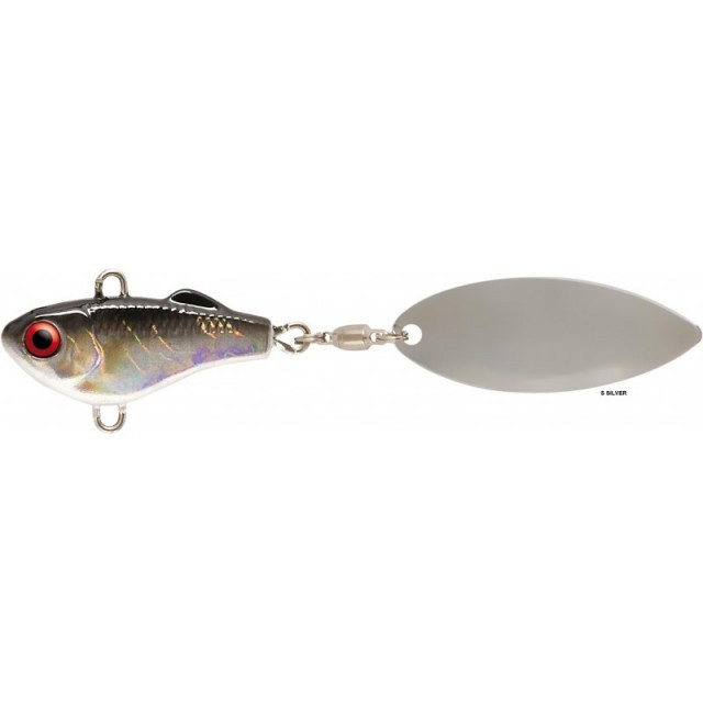 Spinnertail Chibi Spin N Jig Silver 3.3cm, 14g Rapture