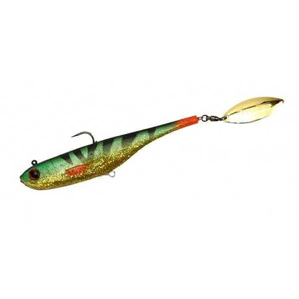 Spinnertail Divinator Gold Perch 14cm, 22g Biwaa