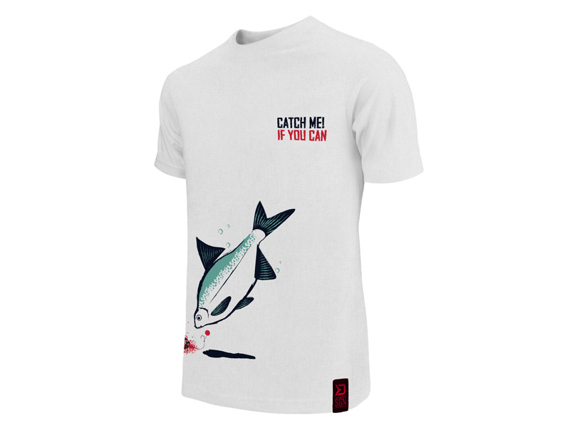 Tricou Delphin Catch Me! Platica (Marime: XXXL)