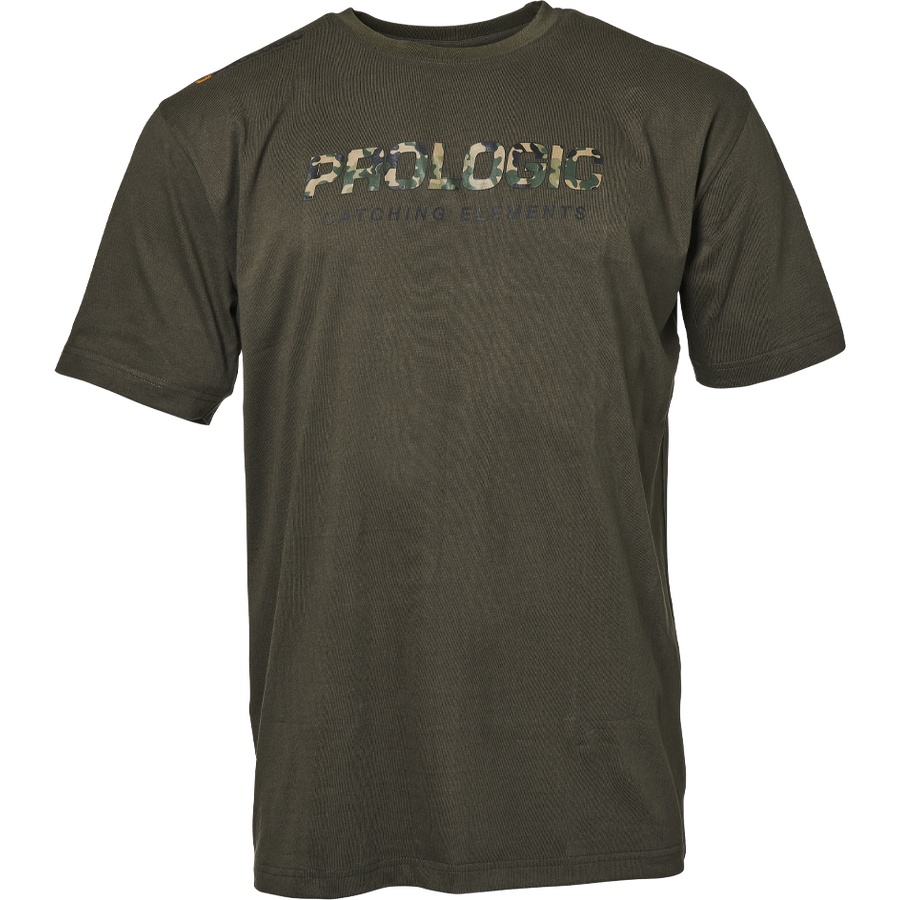 Tricou Prologic Camo Letter, Olive Green (Marime: XL)