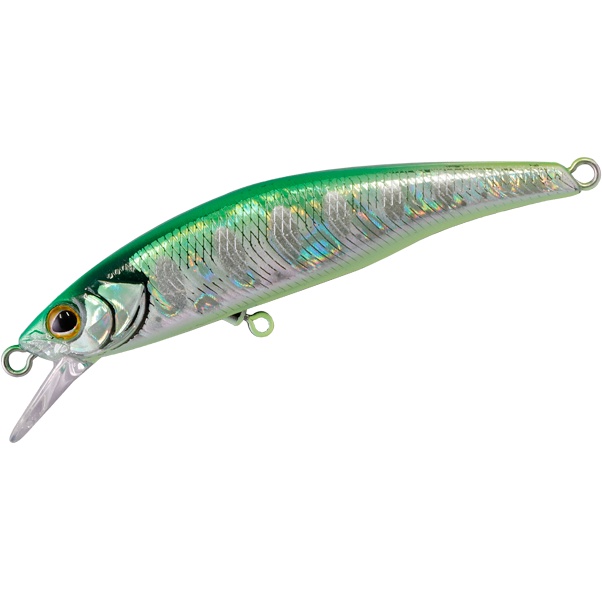 Vobler Jackall Tricoroll Ryushin 63HW, Culoare Flash Green Back, 6.3cm, 7g