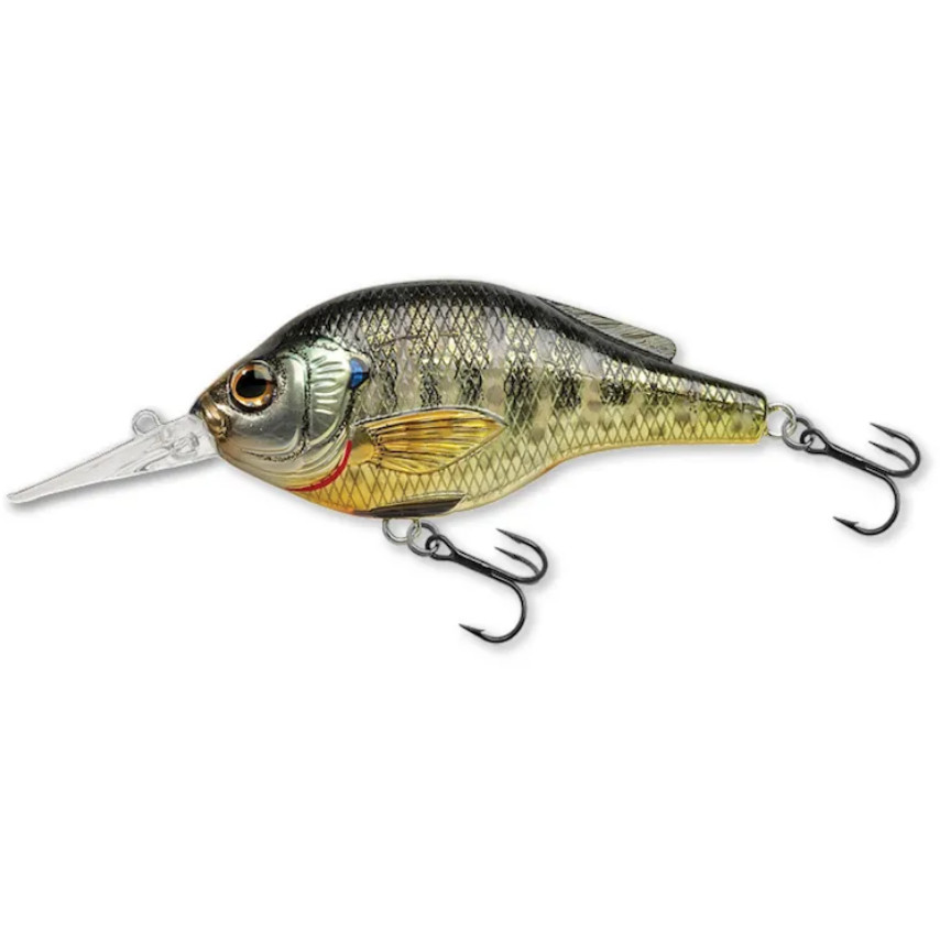 Vobler Live Target Crankbait Pumpkinseed, 5.7cm, 7g, Metallic-Gloss