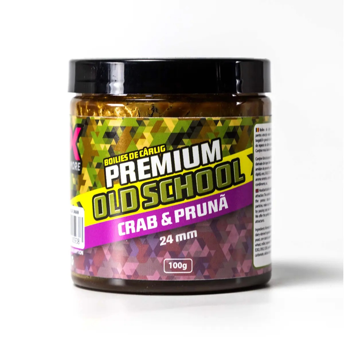 Boilies de Carlig CPK Old School Dumbells, 24mm (Aroma: Crab & Pruna) - 1 | YEO
