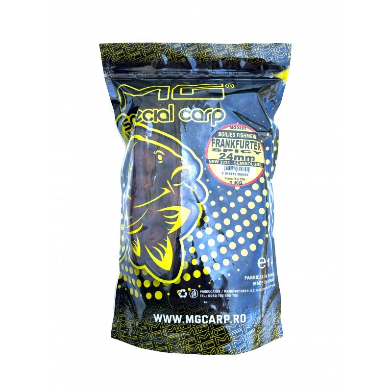 Boilies Semisolubil MG Carp, 24mm, 1kg (Aroma: Attract) - 2 | YEO