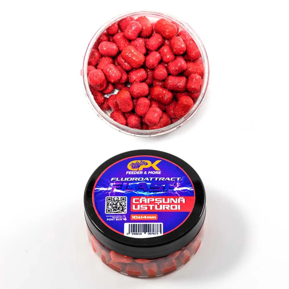 Boilies Tare de Cârlig CPK Fluoroattract+ Feeder, 10/14mm (Aroma: Sweetcorn) - 2 | YEO