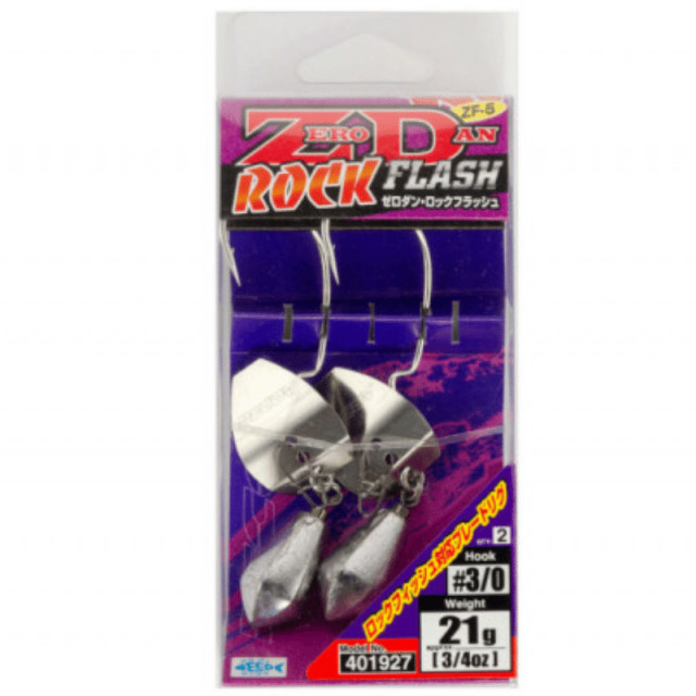 Carlige Offset Decoy Worm Zf-5 Zero-Dan Rock Flash Lestat (Marime Carlige: Nr. 1/0)