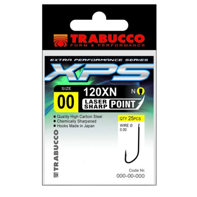 Carlige Trabucco XPS 120XN, 25 buc (Marime Carlige: Nr. 14)