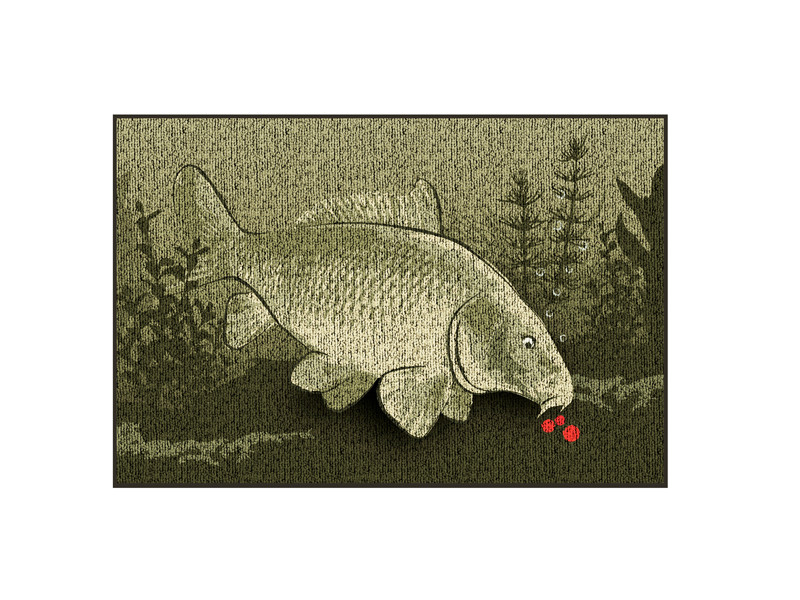 Covor Delphin CatchME! CARP, 60x40cm