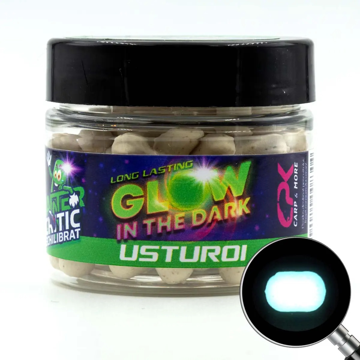 Dumbell Critic Echilibrat Cpk Glow in the Dark, 8mm, 15g (Aroma: Usturoi) - 1 | YEO