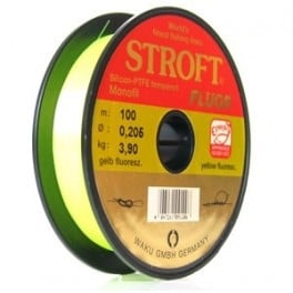 Fir galben FLUO Color 100m Stroft (Diametru fir: 0.22 mm) - 1 | YEO